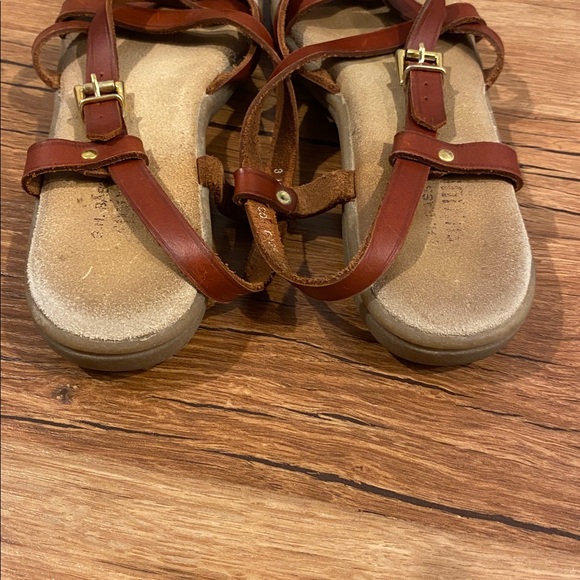 Bass Sunjuns Brown Strappy Sandals - Picture 5 of 5
